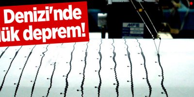 Ege Denizi'nde 5.4'lük deprem!