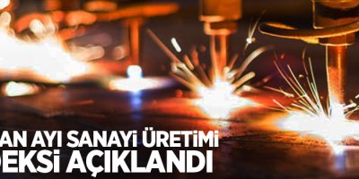 Haziran ayı sanayi üretimi endeksi açıklandı