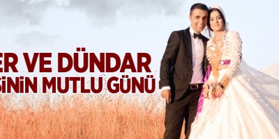 Öner ve Dündar ailesinin mutlu günü