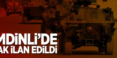 Şemdinli'de sokağa çıkma yasağı