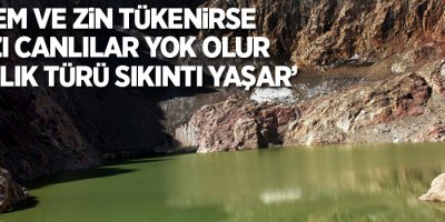 Fırat: Mem ve Zin tükenirse bazı canlılar yok olur, insanlık türü sıkıntı yaşar