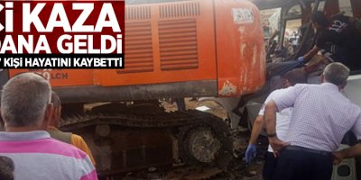 Vinç, midibüsün üzerine düştü: 7 ölü, 11 yaralı