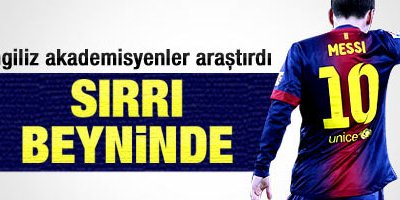 Futbolcuların yeteneğinin sırrı beyinde