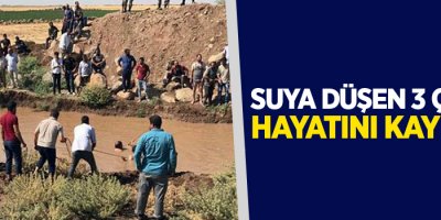 Su kanalı kenarında oynayan çocuklar balçıklı suya düştü: 3 ölü