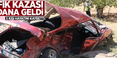 Feci kaza: 5 ölü, 3 yaralı