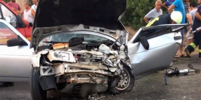 Didim’de trafik kazası; 1 ölü, 4 yaralı