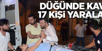 Düğünde kavga: 17 yaralı