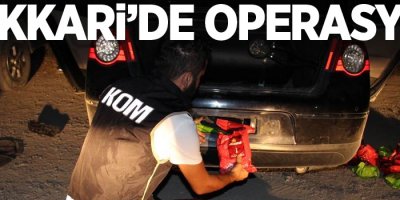 Hakkari'de operasyon