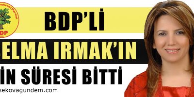 BDP'li Irmak'ın 48 saatlik izni bitti