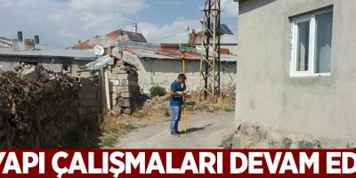 Alt yapı çalışmaları devam ediyor