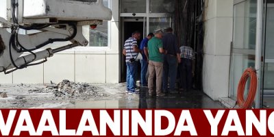 Havaalanında yangın!