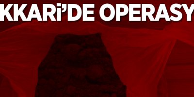 Hakkari’de uyuşturucu operasyonu