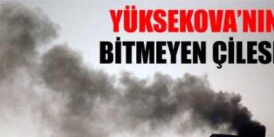 Yüksekova'da insan sağlığını tehdit eden kömürler