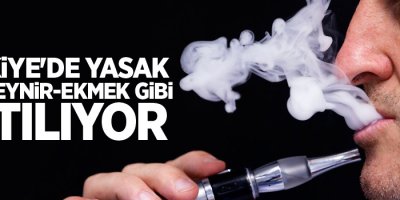 Türkiye'de yasak ama peynir-ekmek gibi satılıyor