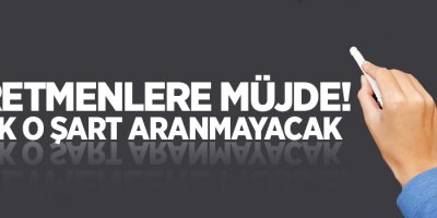 Danıştay'dan öğretmenlere müjde! Artık o şart aranmayacak