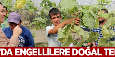 Engellilere doğal terapi