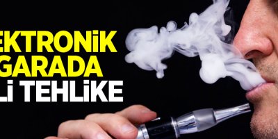 Elektronik sigarada gizli tehlike: Aroma