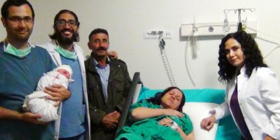 Çukurca Devlet Hastanesinde ilk sezaryen