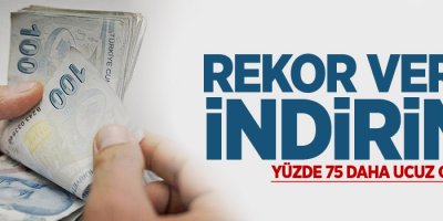 Rekor vergi indirimi: Yüzde 75 daha ucuz olacak