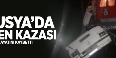 Rusya’da tren kazası: 19 ölü