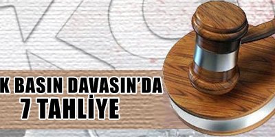 Gazetecilerin davasında 7 tahliye
