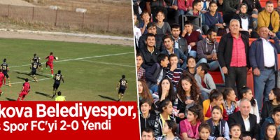 Yüksekova Belediyespor, Muş Spor FC'yi 2-0 Yendi