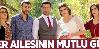 Özer ailesinin Mutlu Günü
