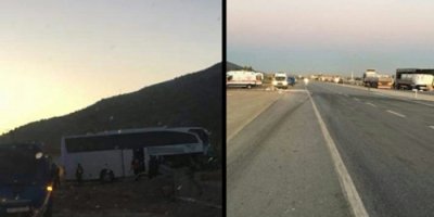 Tur otobüsü ile tır çarpıştı: 20'den fazla yaralı var