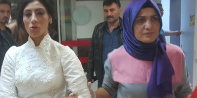 Düğünde kız tarafı ile erkek tarafı kavga etti