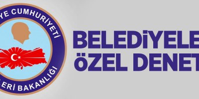 Belediyelere özel denetim