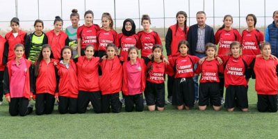 Kadın Futbol Takımı ikinci hazırlık maçını oynadı