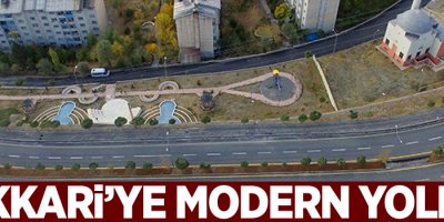 Hakkari’ye modern yollar