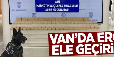 Van'da eroin ele geçirildi