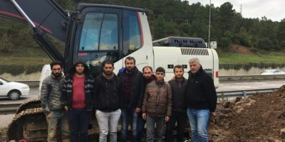 Hırsızlar iş makinelerine dadandı