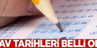 YKS sınav tarihleri belli oldu