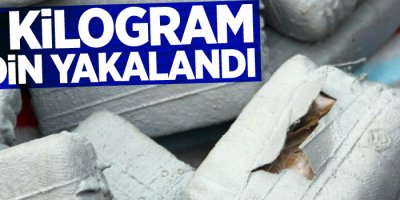 40 kilogram eroin yakalandı