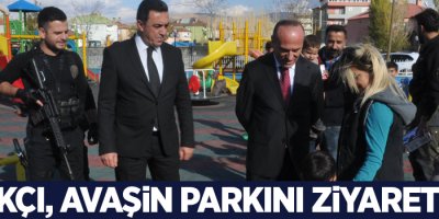 Kaşıkçı, Avaşin Parkını Ziyaret Etti
