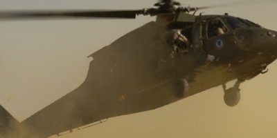 Irak'a ait askeri helikopter düştü