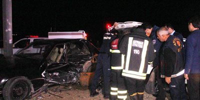 Düğün dönüşü feci kaza: 9 yaralı