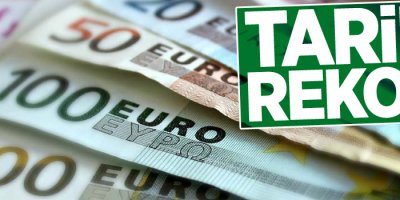 Euro tarihi rekorunu tazeledi