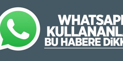 Whatsapp'tan yeni uygulama