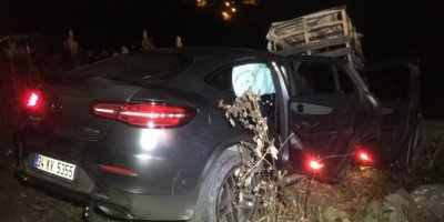 Otomobil uçuruma düştü; 1 yaralı