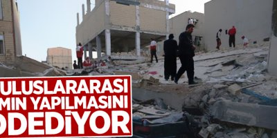 İran, uluslararası yardımın yapılmasını reddediyor