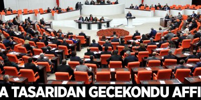 Torba tasarıdan gecekondu affı çıktı