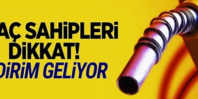 Araç sahipleri dikkat! İndirim geliyor