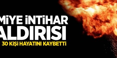 Camiye intihar saldırısı: 30 ölü