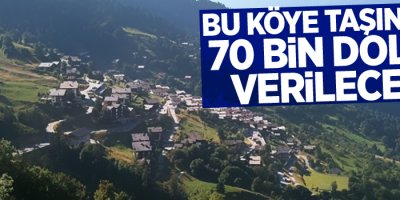 Bu köye taşınana 70 bin dolar verilecek!