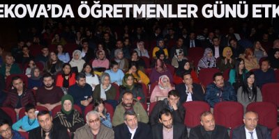 Yüksekova’da Öğretmenler Günü etkinliği