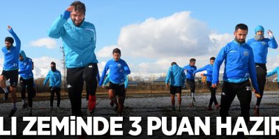 Karlı zeminde 3 puan hazırlığı