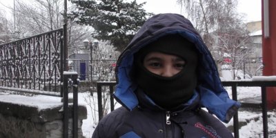 Hava sıcaklığı eksi 17 dereceyi gördü